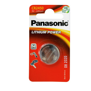 BLISTER MICROPILA LITIO CR2450 PANASONIC COD. C302450