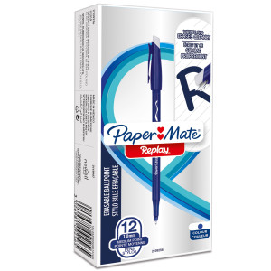 PENNA SFERA INCH. CANCELLABILE REPLAY 40  ANNIVERSARIO 1,0MM BLU PAPERMATE COD. 2109256