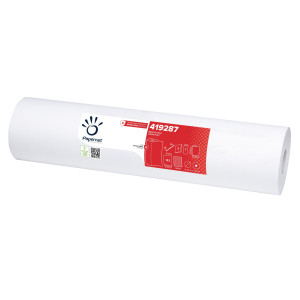 LENZUOLINO MEDICO DEFEND TECH IN ROTOLO H59CMX50M BIANCO COD. 419287 CONFEZIONE DA 9