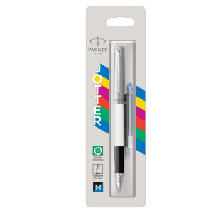 PENNA STILO JOTTER ORIGINAL PUNTA M FUSTO BIANCO PARKER COD. 2096871