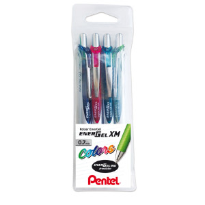 ASTUCCIO 4 COLORI ROLLER SCATTO ENERGEL XM CLICK PENTEL COD. 0022144