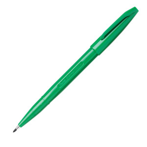 PENNARELLO SIGNPEN S520 VERDE PENTEL COD. S520-D CONFEZIONE DA 12