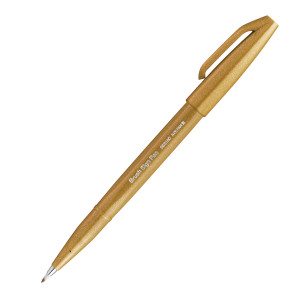 SIGN PEN BRUSH OCRA PENTEL COD. SES15C-Y