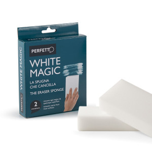 BLISTER 2 SPUGNE CANCELLA-MACCHIE WHITEMAGIC PERFETTO COD. 0246E