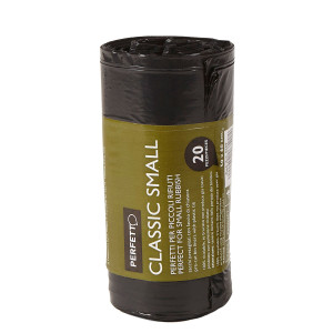 20 SACCHI RIFIUTI 50X60CM-30LT 10MIC NERO CLASSIC COD. 0359
