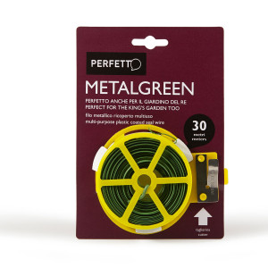 FILO IN METALLO RICOPERTO MULTIUSO METALGREEN 30MT PERFETTO COD. 0366