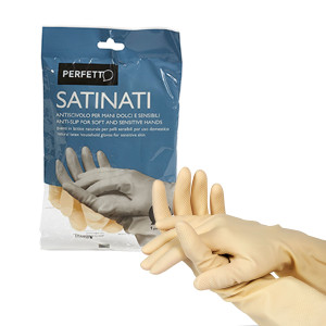 BLISTER 2 GUANTI IN LATTICE SATINATI TAGLIA PICCOLA S/6 COD. 0400A