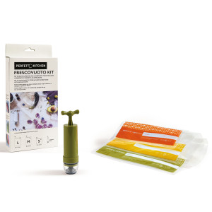 FRESCOVUOTO STARPACK: PUMP + 8 BUSTE SOTTOVUOTO ASS. PERFETTO COD. 29000