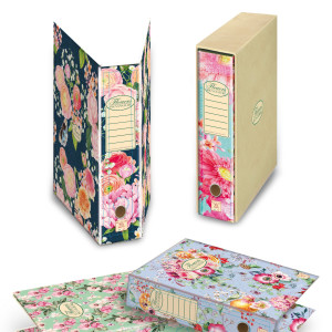 REGISTRATORE PIGNA NATURE FLOWERS D8 COD. 0223325D8