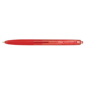 PENNA A SCATTO SUPERGRIP G PUNTA 0,7MM ROSSO PILOT COD. 001640 CONFEZIONE DA 12