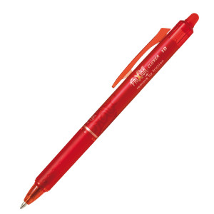 PENNA A SFERA A SCATTO FRIXIONBALL CLICKER 1,0MM ROSSO PILOT COD. 006552 CONFEZIONE DA 12