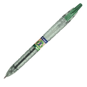 PENNA A SFERA SCATTO B2P ECOBALL PUNTA 1.0MM VERDE PILOT COD. 040179 CONFEZIONE DA 10