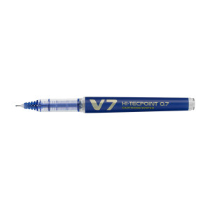 ROLLER HI-TECPOINT V7 RICARICABILE BLU BEGREEN PILOT COD. 040346