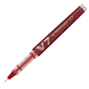 ROLLER HI-TECPOINT V7 RICARICABILE ROSSO BEGREEN PILOT COD. 040347