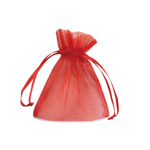 20 SACCHETTI ORGANZA MILLY 8,5X10CM ROSSO COD. UL550DLL02VRO