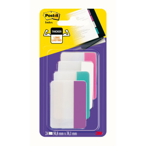BLISTER 24 POST-IT  INDEX STRONG 686-PWAV 50,8X38MM X ARCHIVIO COD. 23776
