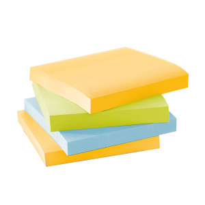 VALUEPACK 10 BLOCCHI 100FG POST-IT CARTA RICIC.COLORI PASTEL 76X76MM 654-RCP10 COD. 7100172343