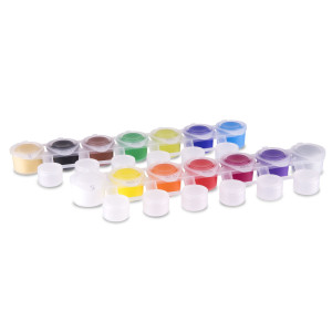 COLORE ACRILICO FINE 14 VASETTI DA 4,5ML COLORI ASSORTITI PRIMO COD. 161TA14BL