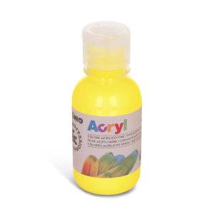 COLORE ACRILICO FINE ACRYL 125ML GIALLO PRIMARIO PRIMO COD. 402TA125201