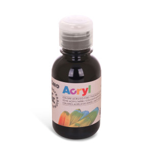 COLORE ACRILICO FINE ACRYL 125ML NERO PRIMO COD. 402TA125800