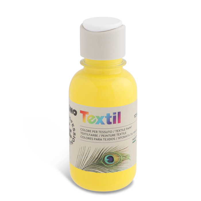 BOX 6 COLORI ASSORTITI 125ML PER TESSUTI PRIMO COD. 410TX125ASS