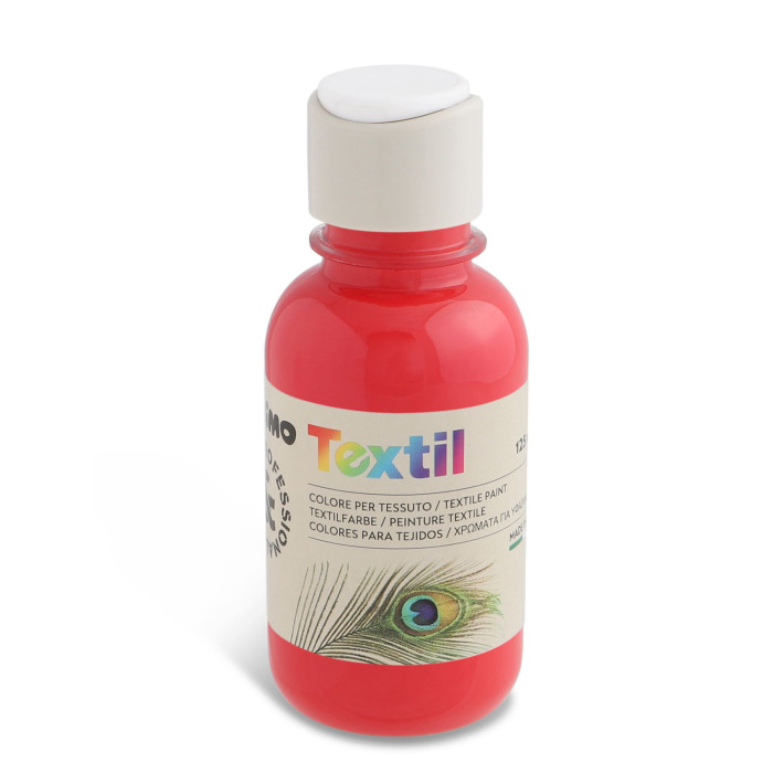 BOX 6 COLORI ASSORTITI 125ML PER TESSUTI PRIMO COD. 410TX125ASS