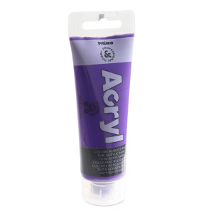 COLORE ACRYL FINE TUBO DA 75ML VIOLA 400 PRIMO COD. 420TA75400