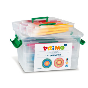 SCHOOLBOX 120 PENNARELLI PUNTA FINE LAVABILI PRIMO COD. 615PEN120