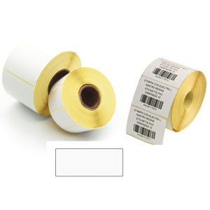 5.000 ETICHETTE TRASF. TERMICO DIRETTO F.TO 40X21MM - 2 PISTE - PRINTEX COD. ETE4021