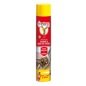 INSETTICIDA SPRAY VESPE E NIDI DI VESPA 750ML PROTEMAX COD. PROTE250