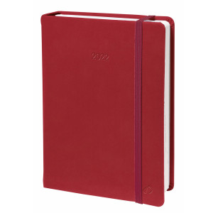 AGENDA SETTIMANALE MINISTRO PRESTIGE 16X24CM SILK BORDEAUX 2022 QUO VADIS