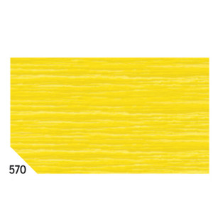 10RT CARTA CRESPA GIALLO 570 (50X250CM) GR.60 REX SADOCH COD. REX 570