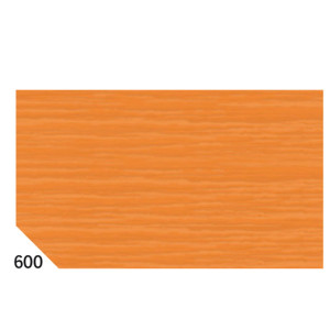 10RT CARTA CRESPA ARANCIONE 600 (50X250CM) 48GR/M2 REX SADOCH COD. REX 600