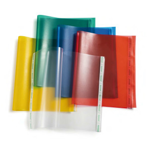 COPRILIBRO GLASS PP NEUTRO GOFFRATO C/BIADESIVO 50X31CM RIPLAST COD. 26414901 CONFEZIONE DA 20
