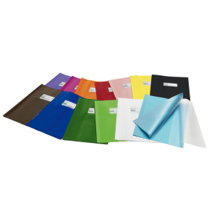 COPRIMAXI PVC LUCIDO COPRENTE GREENLINE 21X30CM C/ALETTE ROSA RIPLAST COD. 34718046 CONFEZIONE DA 25