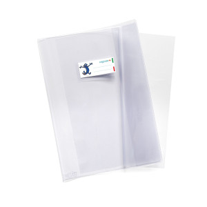 COPRIMAXI PVC 200MIC SUPERCRISTALLO NEUTRO C/ALETTE 21X30CM RIPLAST COD. 36714121.30 CONFEZIONE DA 30