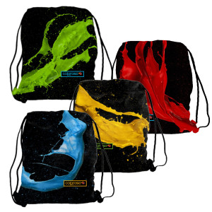 SACCA T-BAG COLOROSA 35X50CM COLORI ASSORTITI RIPLAST COD. 368500.S CONFEZIONE DA 4