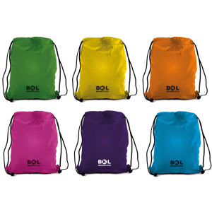 SACCHETTO T-BAG IN NYLON 38X50CM COLORI ASSORTITI COD. 698500.D