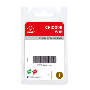 CHIODINI S/TESTA W15 IN BLISTER DA 2000 C. RO-MA COD. 1130820