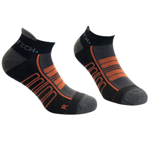 PACK 2 PAIA DI CALZE FANTASMINO CERVINIA TAGLIE 44-47 BLU ARANCIO COD. HH082YZ47