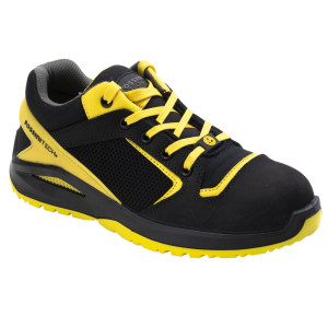 CALZATURA DI SICUREZZA S1P OLIMPYA NERO/GIALLO N 40 ROSSINI COD. SSRC403-40