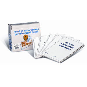 CARTELLA PER AZZERAMENTI GIORNALIERI 80MM COD. CAF0030000080