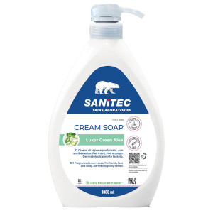 CREMA DI SAPONE LUXOR GREEN ALOE 1LT SANITEC COD. 1080