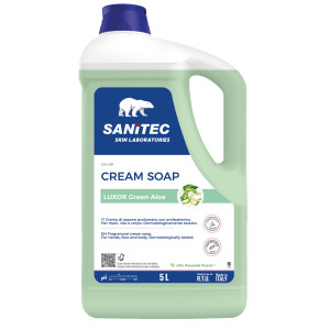 CREMA DI SAPONE LUXOR GREEN ALOE 5LT SANITEC COD. 1081