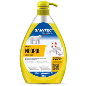 DETERGENTE STOVIGLIE NEOPOL PIATTI GEL 1LT SANITEC COD. 1231