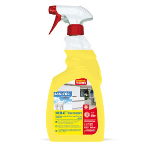 SGRASSATORE DISINFETTANTE MULTI ACTIV 750ML LIMONE SANITEC COD. 1838-S