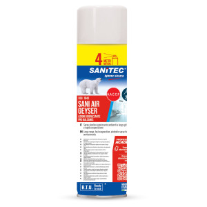 SPRAY ALCOLICO IGIENIZZANTE AMBIENTI SANI AIR GEYSER 500ML SANITEC COD. 1843