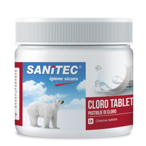 CLORO ATTIVO CONCENTRATO TABLET 500GR SANITEC COD. 2122