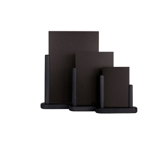 LAVAGNA DA TAVOLO NERO A5-20X23X6CM ELEGANT SECURIT COD. ELE-BL-ME