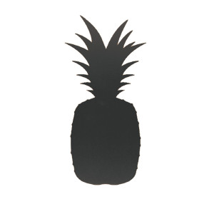 LAVAGNA DA PARETE 'ANANAS' SILHOUETTE SECURIT COD. FB-PINEAPPLE